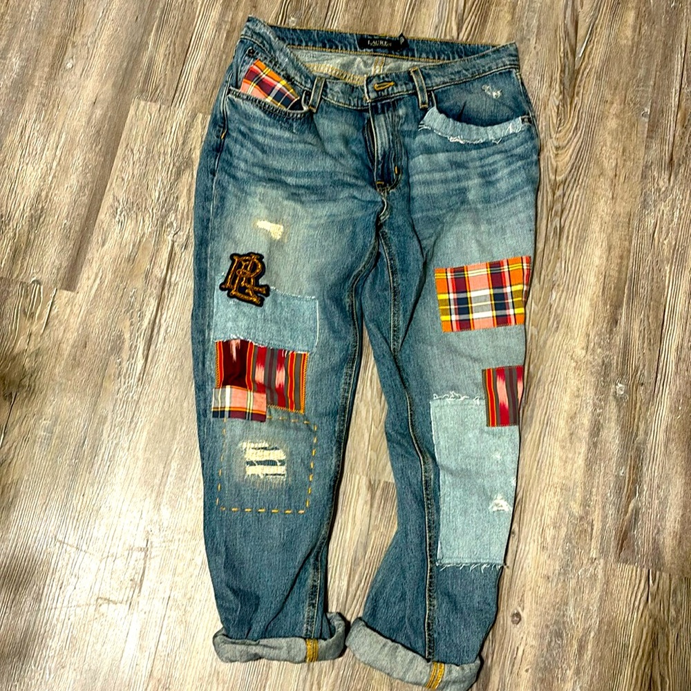 Ralph Lauren Patchwork Jeans
